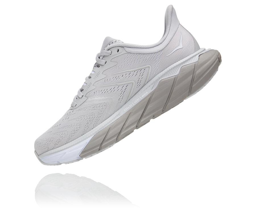Hoka One One Womens Running Shoes - Arahi 5 - Grey - VBDZ71805